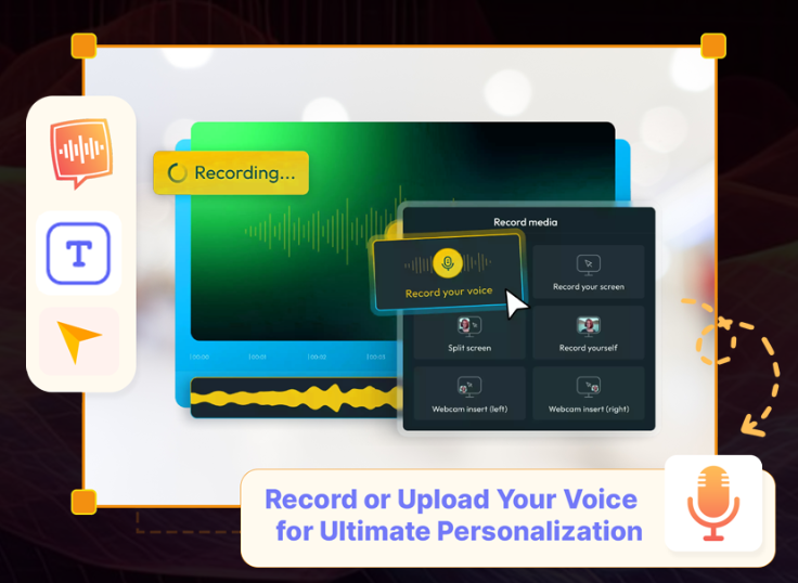 Record or Upload Your Voice for Ultimate Personalization